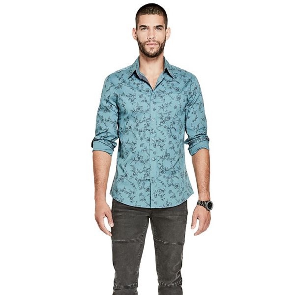 Casual Button Down Shirt NWOT - Picture 2 of 4